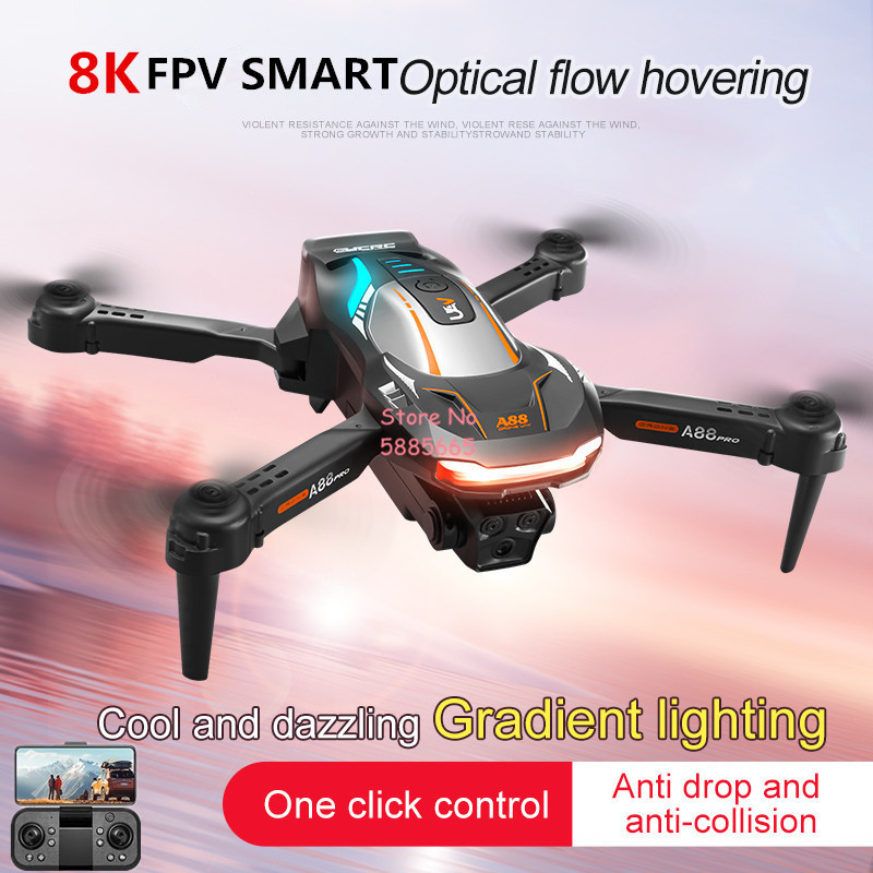 Outdoor Lighting Battery Operated - โดรนถ่ายภาพทางอากาศ 8K ระบบ Optical Flow Positioning