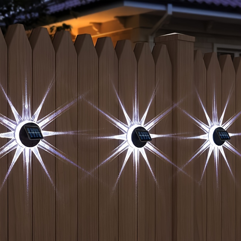 Outdoor Lighting Around Pool - ไฟ LED กันน้ำ 4 แพ็ค สำหรับตกแต่งภายนอกอาคาร