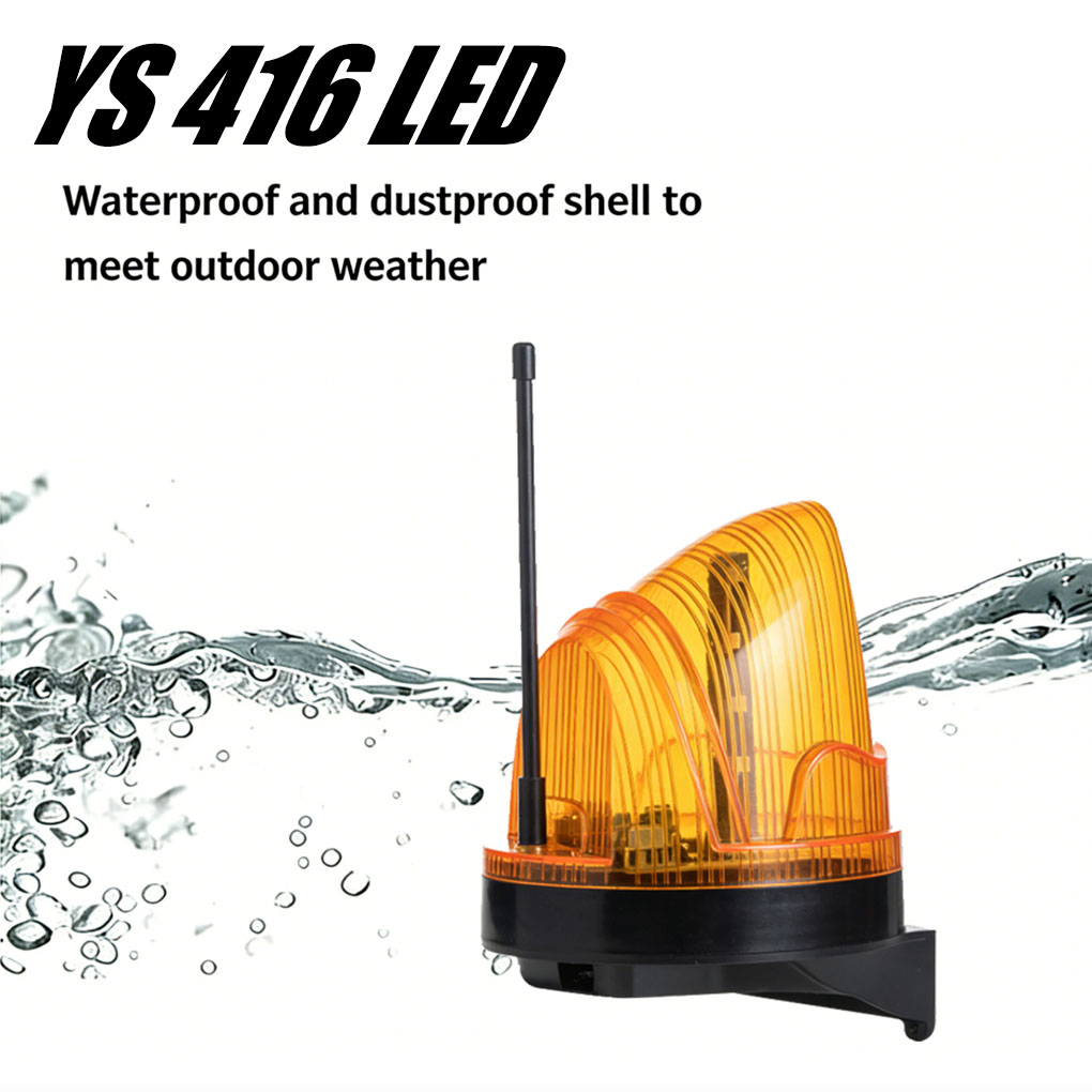 Outdoor Lighting Wall Mount - ไฟเตือน LED สโตรบ 12V/220V อเนกประสงค์ สำหรับภายนอกอาคาร