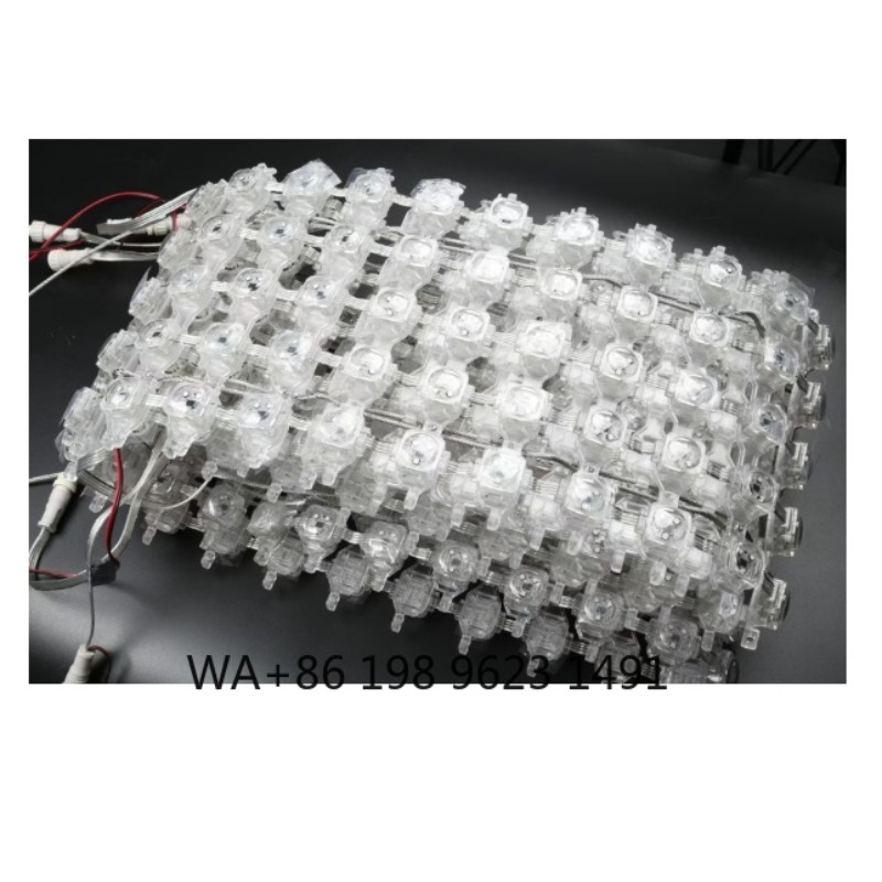 Outdoor Lighting Wall - จอวิดีโอ LED แบบโปร่งใสยืดหยุ่นสำหรับติดตั้งภายนอกอาคาร ใช้เป็นหน้าจอแสดงผลสำหรับตกแต่งอาคาร
