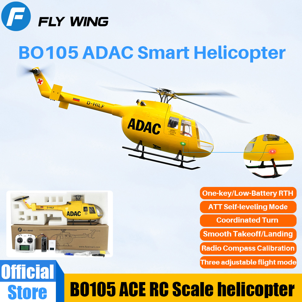 เฮลิคอปเตอร์ FLY WING BO105 พร - Outdoor Lighting Battery Operated บทวิจารณ์และราคา