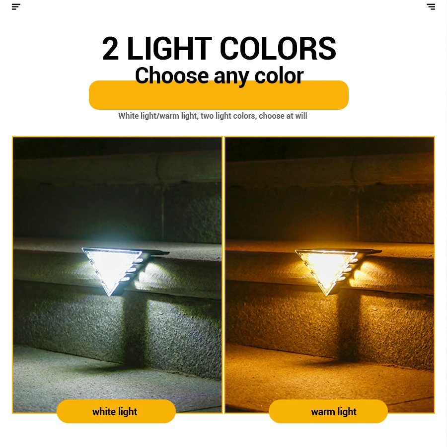 1/2/4PCS พลังงานแสงอาทิตย์ดาดฟ - Outdoor Lighting On Fence บทวิจารณ์และราคา