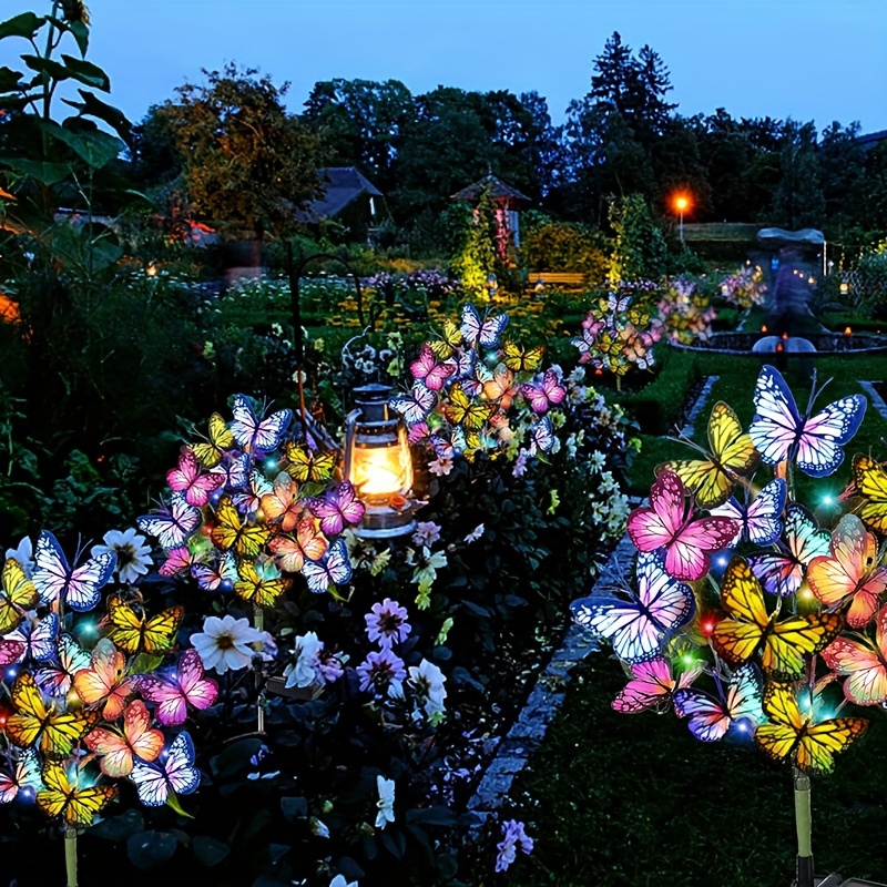 พลังงานแสงอาทิตย์ LED สวนผีเสื - Outdoor Lighting Brands บทวิจารณ์และราคา