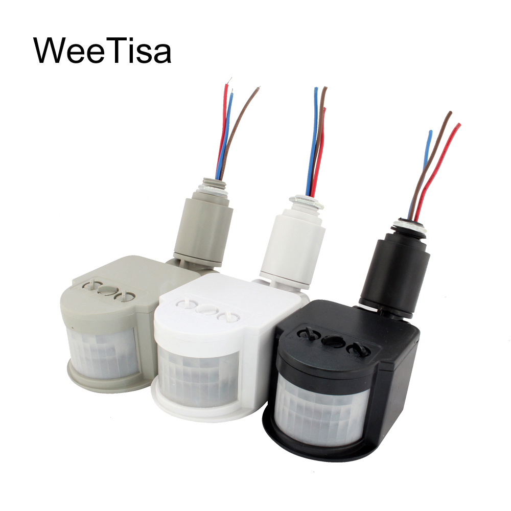 LED Motion Sensor 220V 110V 12 - Outdoor Lighting Timer Switch บทวิจารณ์และราคา