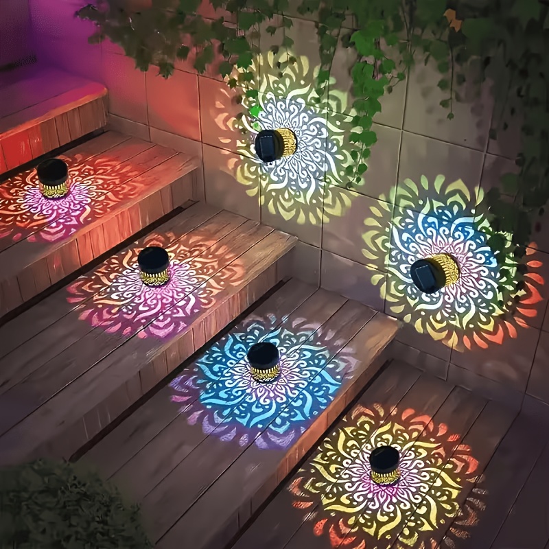 ไฟรั้วพลังงานแสงอาทิตย์ 1/2/4  - Outdoor Lighting Wall บทวิจารณ์และราคา