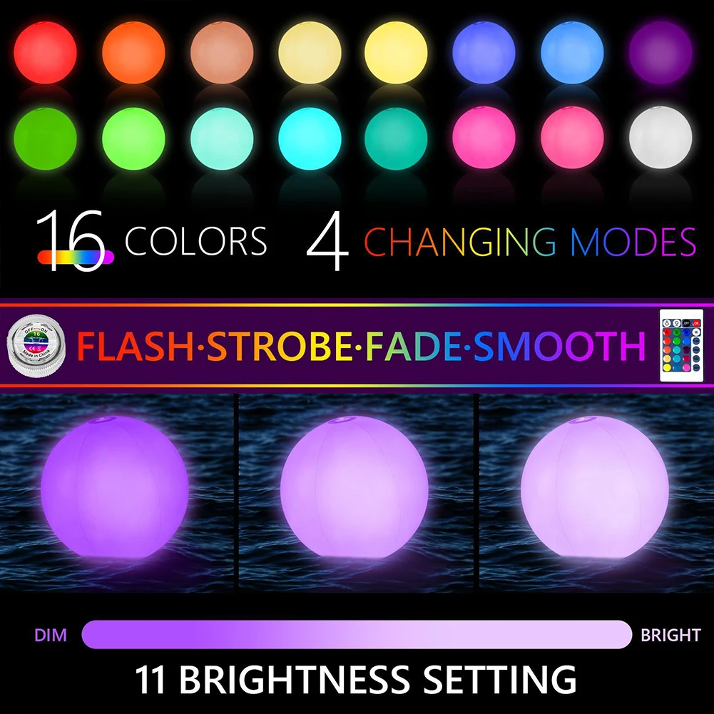 ไฟสระว่ายน้ำแบบลอยน้ำ 1-5 ชิ้น - Outdoor Lighting Around Pool บทวิจารณ์และราคา