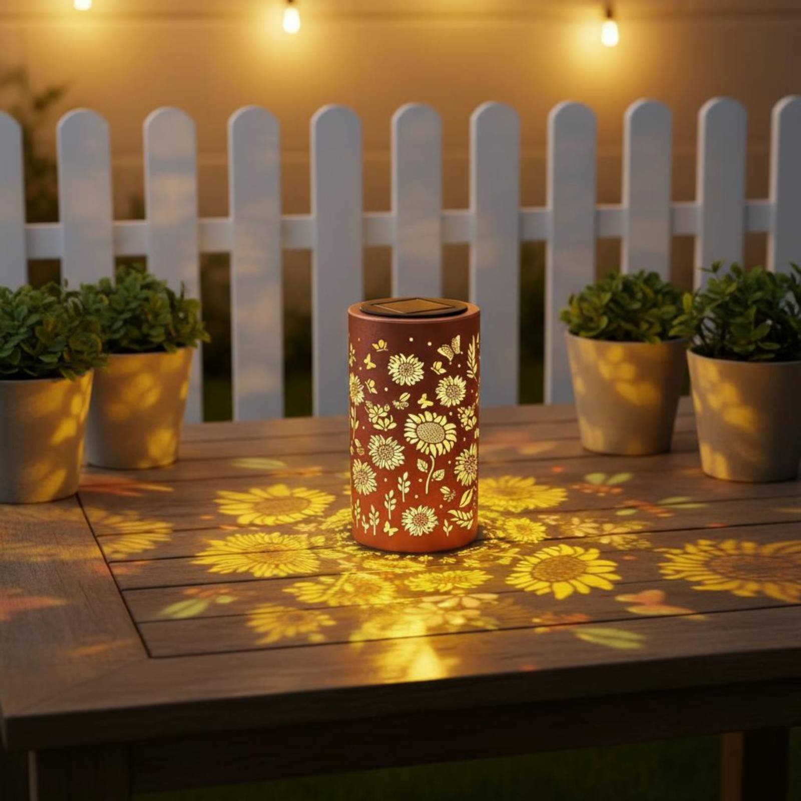 โคมไฟพลังงานแสงอาทิตย์หลากสีสั - Solar Lantern Hanging บทวิจารณ์และราคา