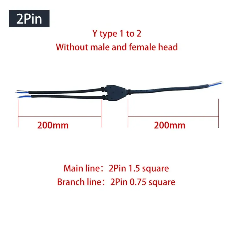 กันน้ํา Y-Type Wire Splitter อ - Outdoor Lighting Wire Connectors บทวิจารณ์และราคา