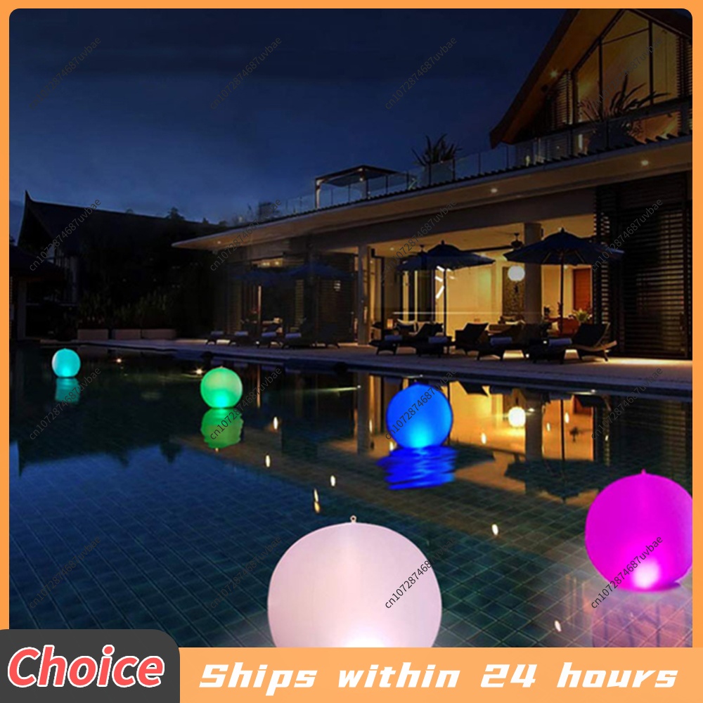 ลูกบอลเป่าลม LED พร้อมรีโมทคอน - Outdoor Lighting Around Pool บทวิจารณ์และราคา