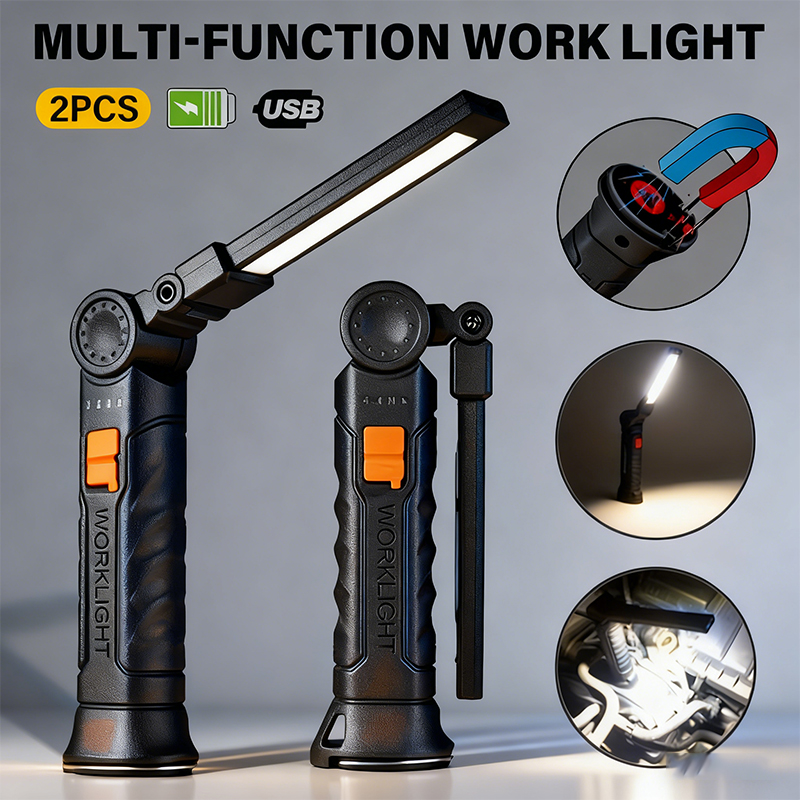ไฟฉาย LED แบบพกพา COB ชาร์จไฟผ - Outdoor Lighting Landscape บทวิจารณ์และราคา
