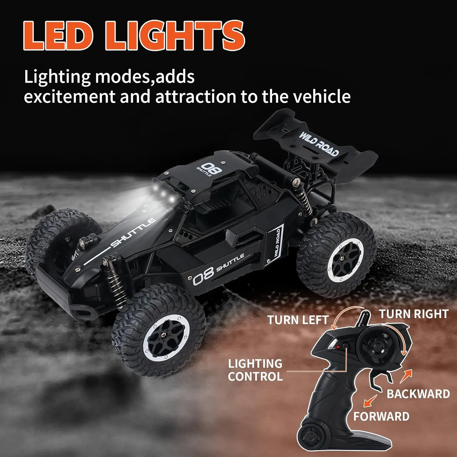 รถบังคับวิทยุแบบออฟโรดความเร็ว - Outdoor Lighting Battery Operated บทวิจารณ์และราคา