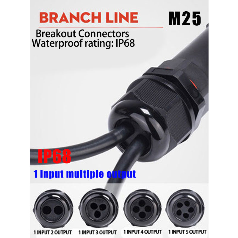 IP68 กันน้ํา Connector Assembl - Outdoor Lighting Wire Connectors บทวิจารณ์และราคา