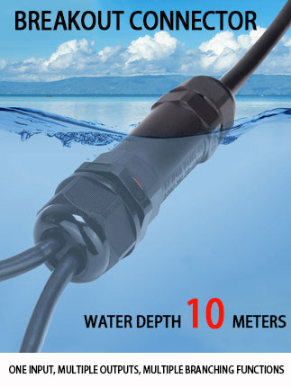 IP68 กันน้ํา Connector Assembl - Outdoor Lighting Wire Connectors บทวิจารณ์และราคา