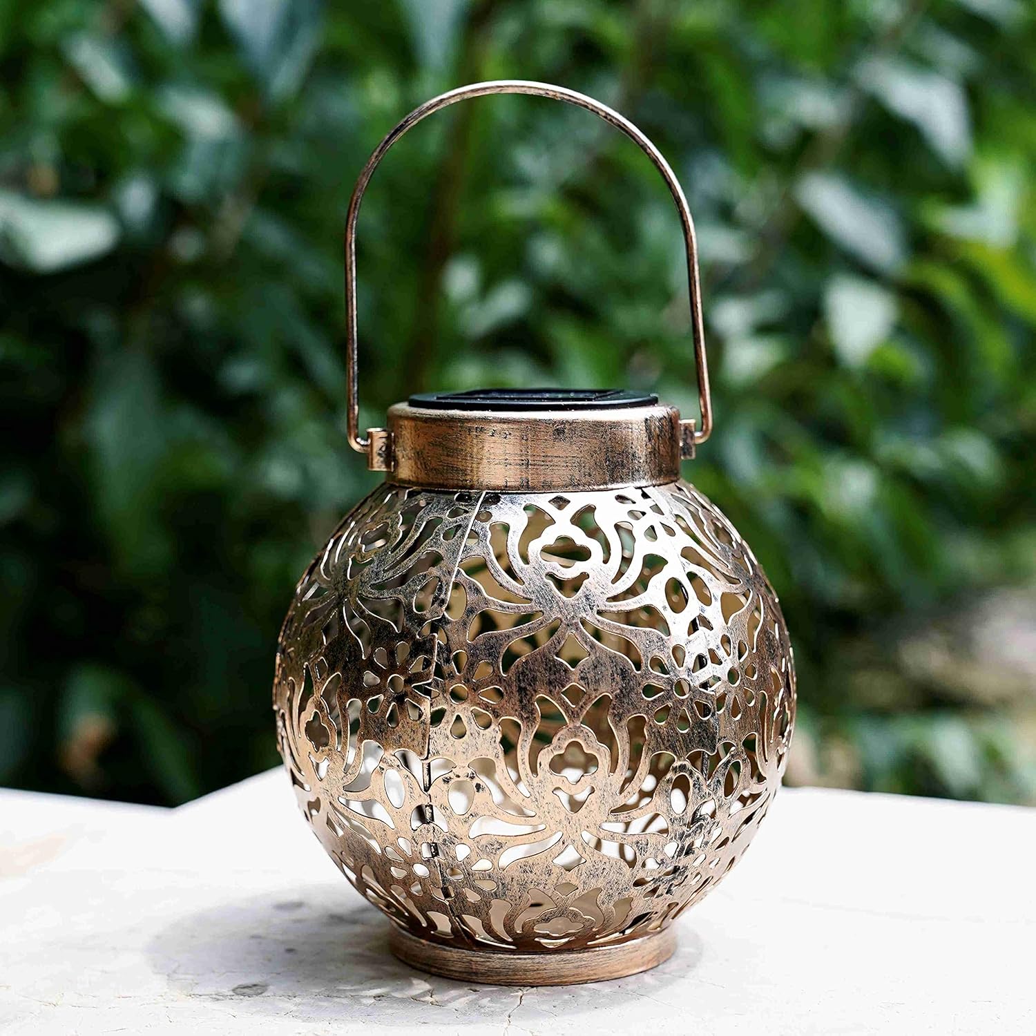 1-6 ชิ้นโคมไฟพลังงานแสงอาทิตย์ - Solar Lantern Hanging บทวิจารณ์และราคา