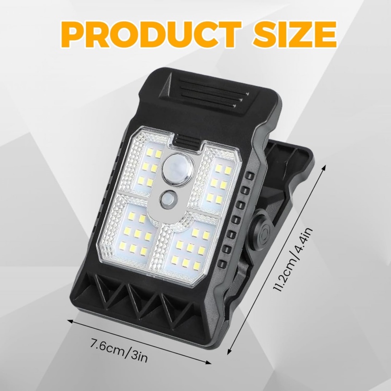 ไฟคลิปโซลาร์เซลล์กลางแจ้ง กันน - Outdoor Lighting On Fence บทวิจารณ์และราคา