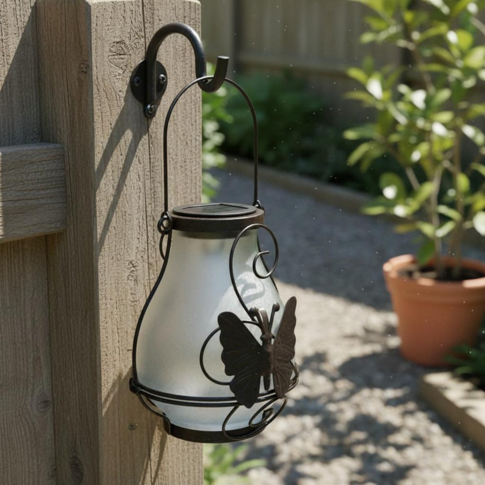 โคมไฟผีเสื้อพลังงานแสงอาทิตย์  - Outdoor Lighting Battery Powered บทวิจารณ์และราคา