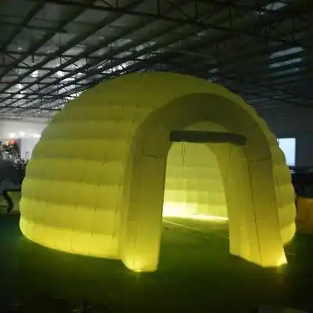 เต็นท์โดมเป่าลมสีขาวสำหรับจัดง - Outdoor Lighting Rental บทวิจารณ์และราคา