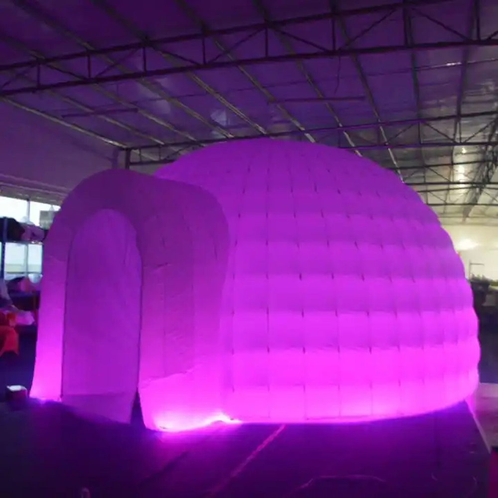 เต็นท์โดมเป่าลมสีขาวสำหรับจัดง - Outdoor Lighting Rental บทวิจารณ์และราคา