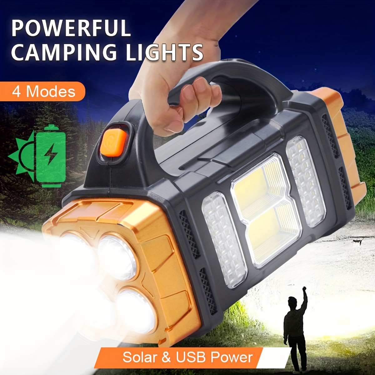 อัพเกรดใหม่ ไฟฉาย LED พลังงานแ - Outdoor Lighting Brands บทวิจารณ์และราคา