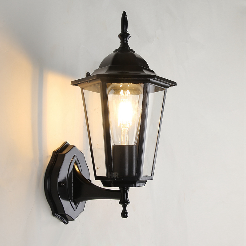 ยุโรปสไตล์ Retro LED โคมไฟติดผ - Outdoor Lighting Wall Mount บทวิจารณ์และราคา