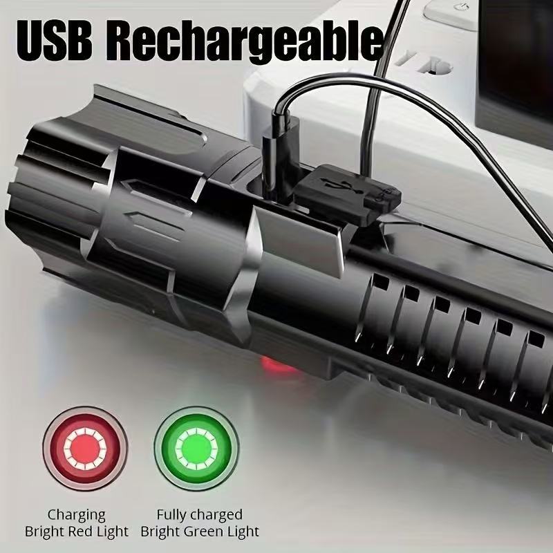 ไฟฉาย LED กำลังสูงรุ่นใหม่ ชาร - Outdoor Lighting Battery Powered บทวิจารณ์และราคา