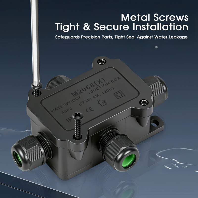 กล่องต่อสายไฟกันน้ำ IP68 PA66  - Outdoor Lighting Wire Connectors บทวิจารณ์และราคา