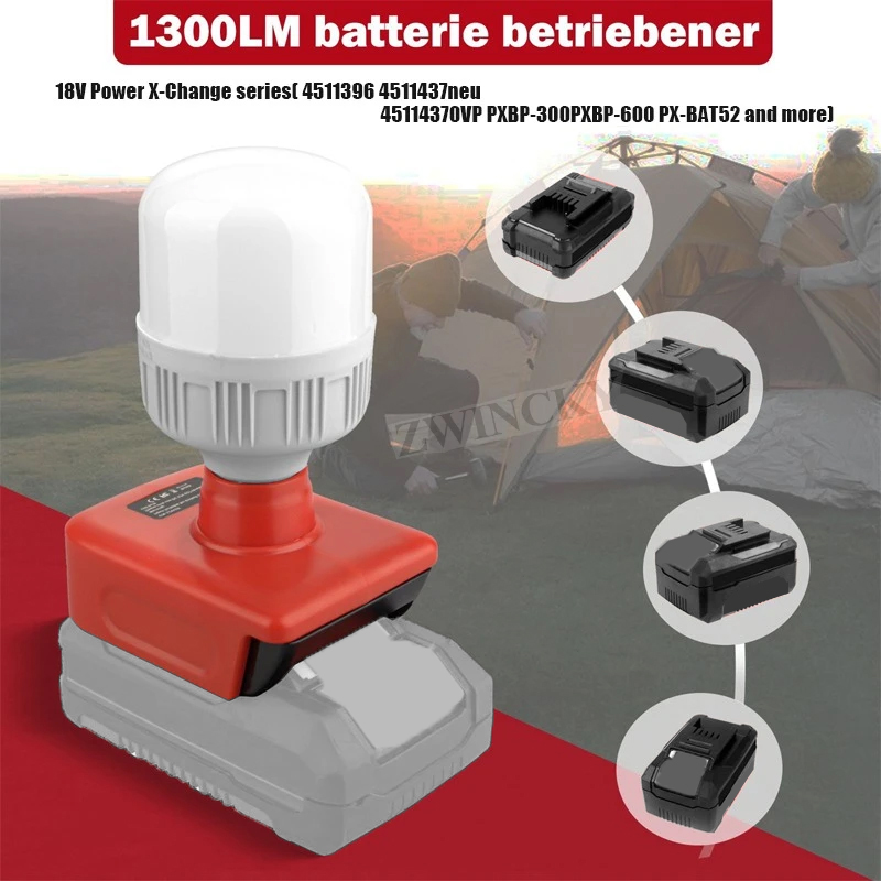 ไฟฉายพกพาเหมาะสำหรับหลอดไฟ LED - Outdoor Lighting Battery Powered บทวิจารณ์และราคา