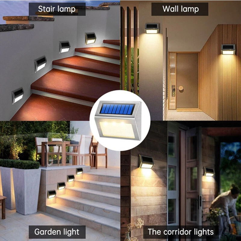 ไฟส่องสว่างแบบโซลาร์เซลล์สำหรั - Outdoor Lighting On Fence บทวิจารณ์และราคา