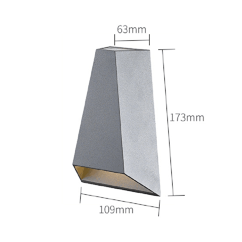 12W LED กลางแจ้งและในร่มโคมไฟ  - Outdoor Lighting Wall Mount บทวิจารณ์และราคา