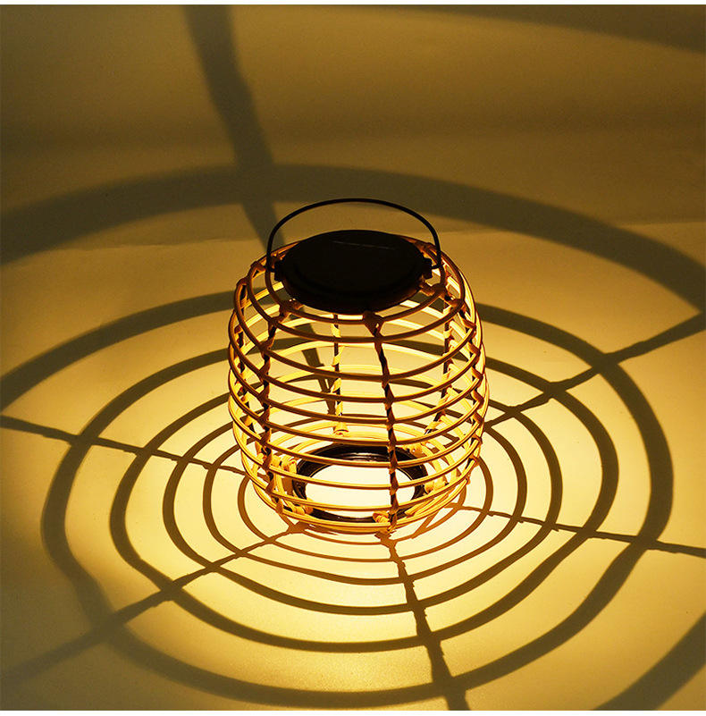 หลอดไฟ LED วอร์มไวท์ โคมไฟตั้ง - Solar Lantern Hanging บทวิจารณ์และราคา