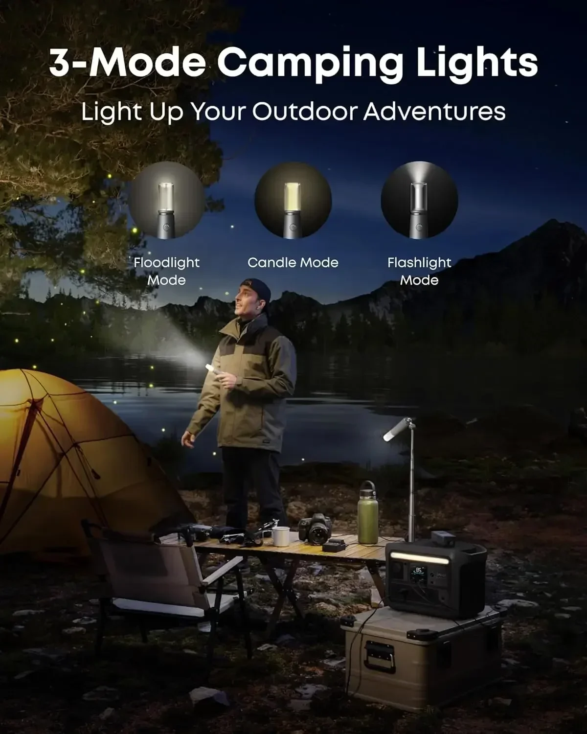 สถานีพลังงานแบบพกพา Anker SOLI - Outdoor Lighting Battery Powered บทวิจารณ์และราคา