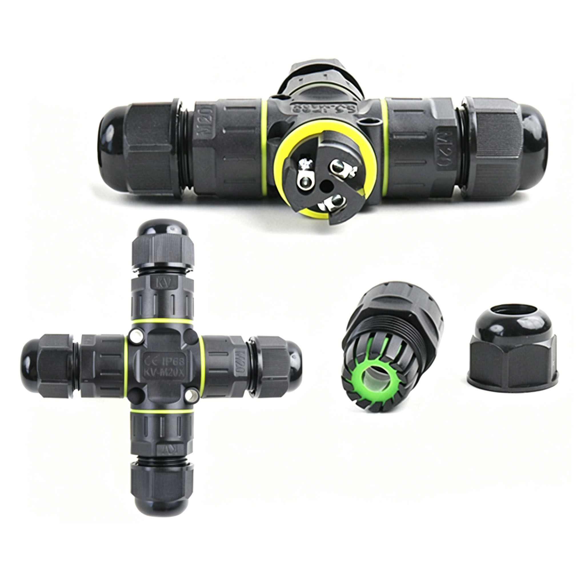 ขั้วต่อกันน้ำแบบ 4 ทาง IP68, อ - Outdoor Lighting Wire Connectors บทวิจารณ์และราคา