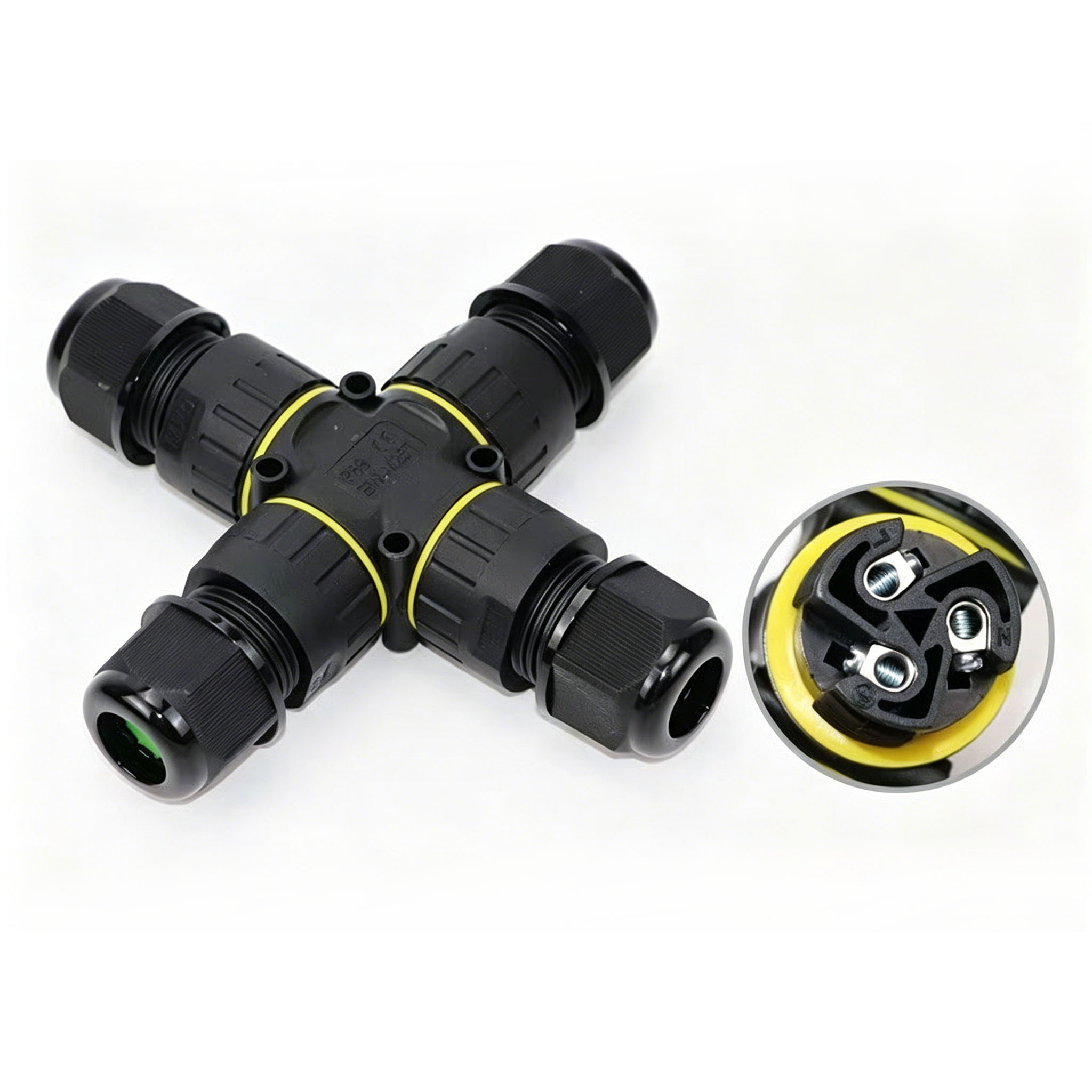 ขั้วต่อกันน้ำแบบ 4 ทาง IP68, อ - Outdoor Lighting Wire Connectors บทวิจารณ์และราคา